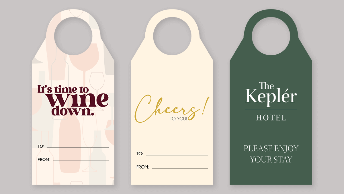 Bottle Neck Tags